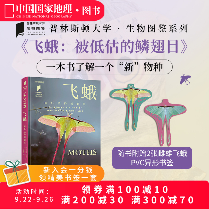 飞蛾被低估的鳞翅目昆虫图鉴