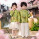 新款 幼儿园演出服六一表演服套装 国风唐装 古装 汉服套装 2026新中式