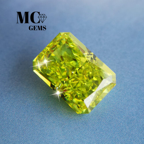 MC 金宝柱金绿宝石雷迪恩长方形裸石10X14mm裸石戒面吊坠彩色宝石