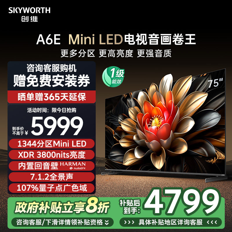 ��ά����75A6E 75Ӣ��Mini LED ����Һ�����ӻ� �ҵ���Ч��������