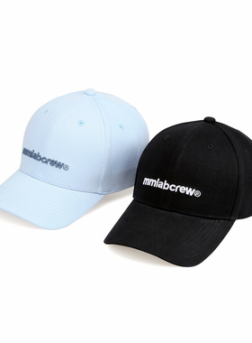 mmlabcrew简约logo棒球帽