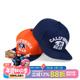 MCREW CABEAR加州熊LOGO刺绣秋冬藏青橘色毛呢平檐帽嘻哈棒球帽