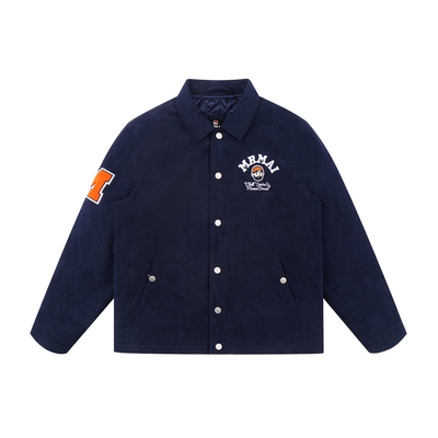 MMLAB美式复古刺绣夹克