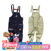 MCREW 藏青蓝 风连体衣裤 TOKYO 男女阿美咔叽加厚复古宽松背带工装