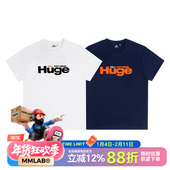 MCREW T恤 字母logo印花白色藏青圆领短袖 HugeBear系列夏季 新品