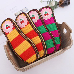 毛线鞋底牛筋手工编织勾鞋底子鞋垫毛线棉鞋拖鞋海绵鞋帮