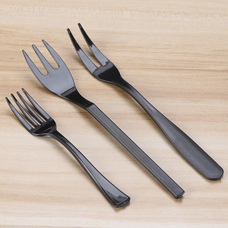 独立包装加厚点心外卖叉子