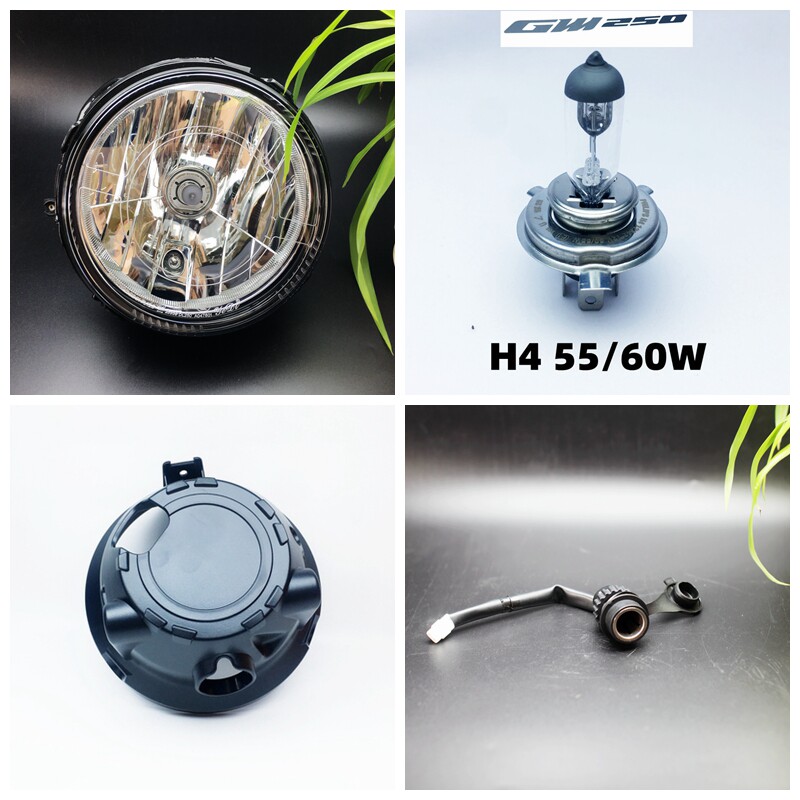 dl250摩托车大灯前后左右转向灯灯泡大灯大灯总成 usb点烟器