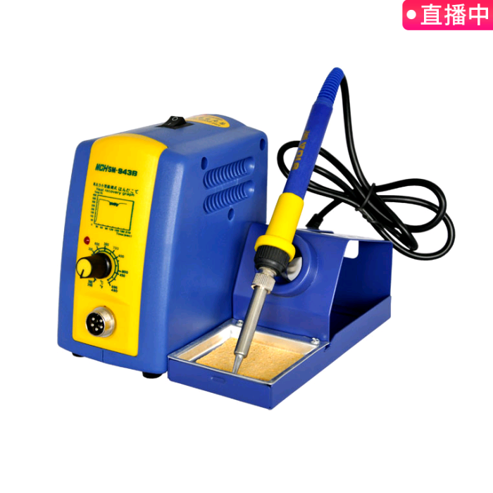 SM-943B可调温无铅环保焊台恒温防静电带手柄电子维修焊接工具