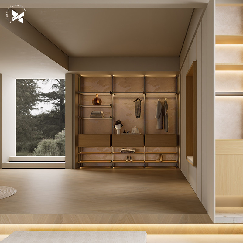 佰丽爱家原木奶油风全屋定制柜家用客厅柜子装修定制【细雪系列】,全屋定制,轻定制衣柜,淘宝优惠券,粉丝福利购,淘宝优惠卷