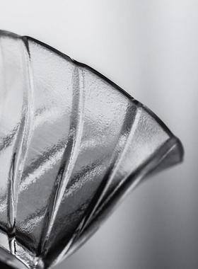 品茗锤纹耐热杯白色茶杯家用茶具套装功夫日式玻璃小杯加厚主人