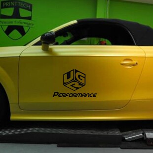 ugr performance车贴适用于汽车侧门个性改装防水网红贴纸