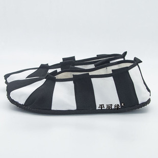 戏曲京剧僧鞋古装舞台表演鞋戏鞋和尚武僧鞋道士鞋草鞋黑白条打鞋