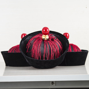 清朝大臣 官帽 太监 清兵 烦兵 僵尸 影视戏曲达子帽