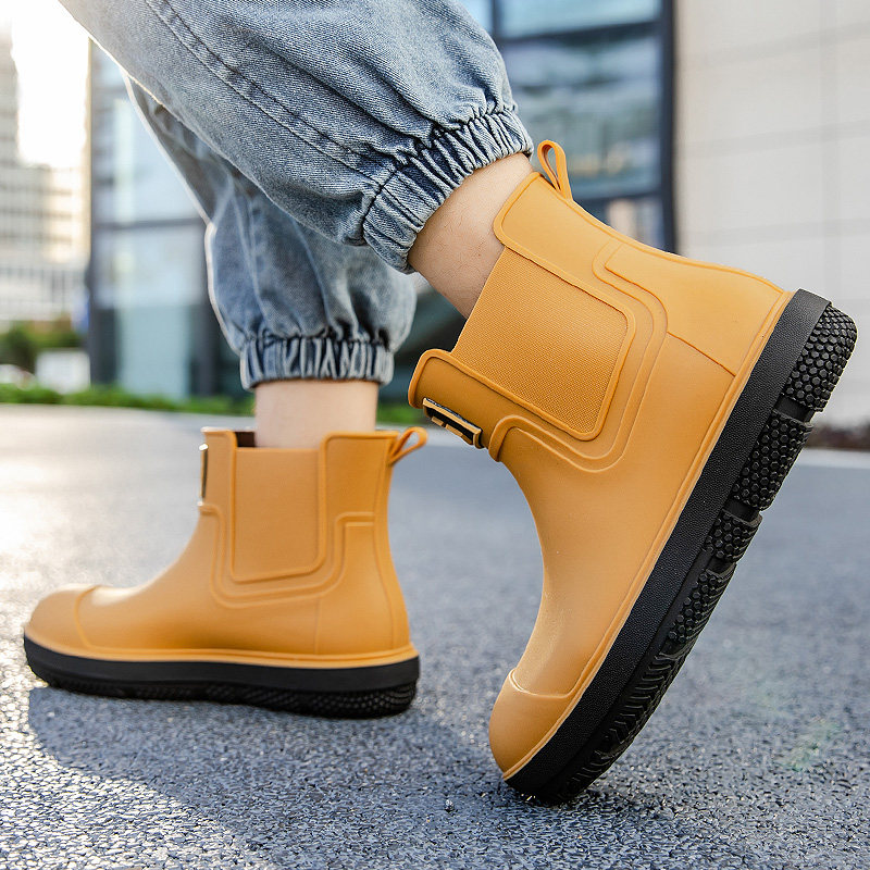 短筒情侣鞋德系防滑雨鞋男防水鞋女低帮雨靴厨房胶鞋钓鱼加棉保暖,流行男鞋,雨鞋,淘宝优惠券,粉丝福利购,淘宝优惠卷