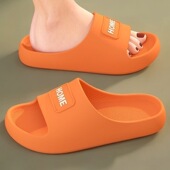 亲子系列拖鞋 pvc软底家居家情侣防滑踩屎感拖鞋 女款 厚底时尚 夏季