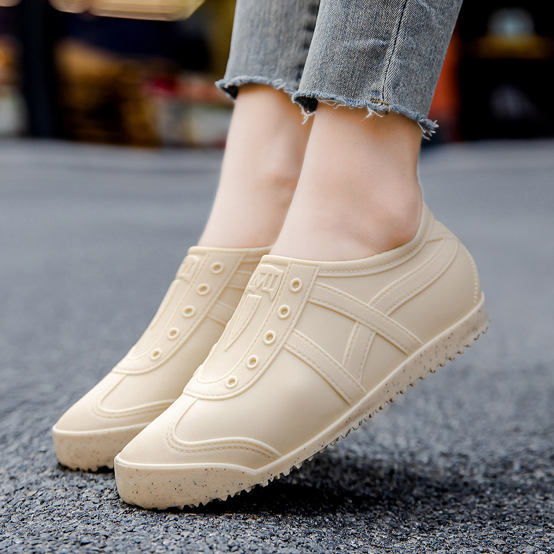 加固定绒雨鞋女士时尚软雨季户外穿加棉舒适短筒厨房工作鞋防水鞋,女鞋,雨鞋,淘宝优惠券,粉丝福利购,淘宝优惠卷