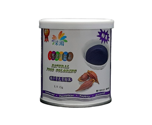 栀子紫    台湾采鸿食用色粉 王美姬同款彩虹色粉果蔬粉   现货