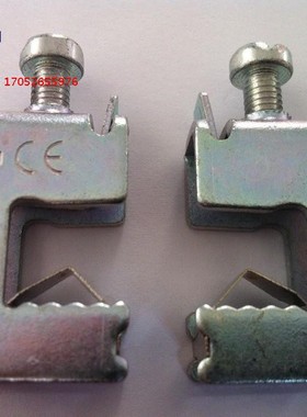 铜排不打孔导线连接端子排 JT-525 配电柜维纳尔铜排电缆夹 01289