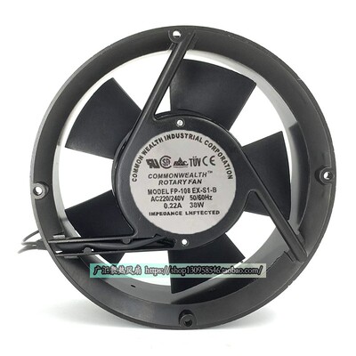 全新风扇17251 AC220V 全圆形双滚珠 FP-108EX-S1-B 轴流散热风机