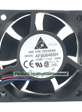 台达48V 0.17A AFB0648SH 6CM 6025服务器机箱大风量电源散热风扇