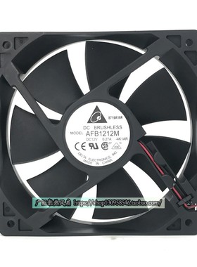 台达AFB1212M 12CM 大风量 电脑机箱静音散热风扇12025 12V 0.27A