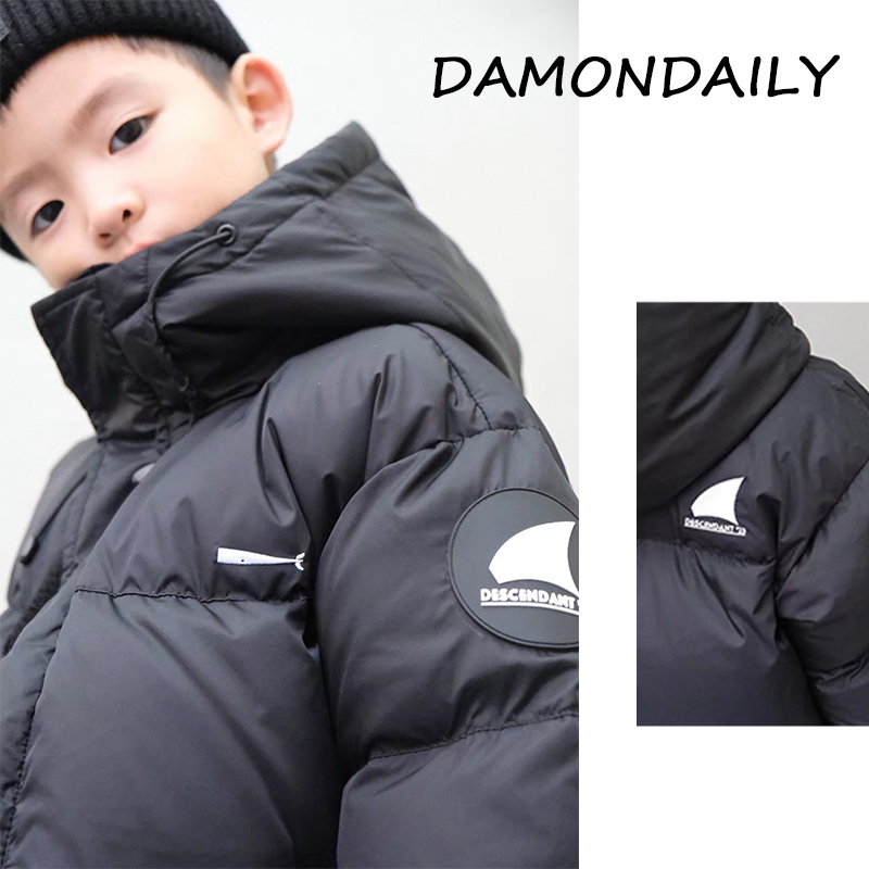 男女童冬季简约时髦鲸鱼羽绒服