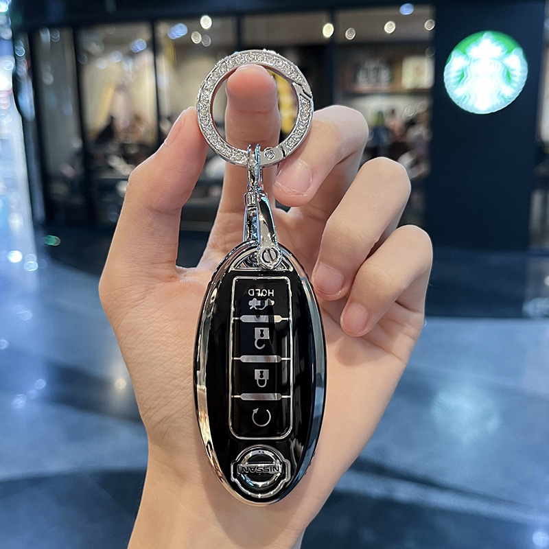 适用日产21/22款轩逸汽车保护遥控器男士女小车锁匙扣壳钥匙包套