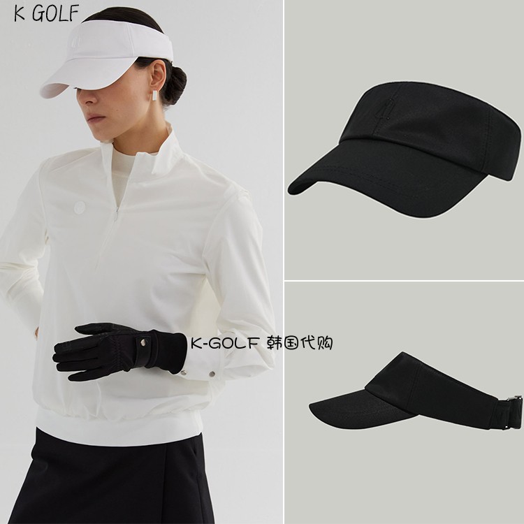 韩国代购ANELL高尔夫球帽23年春女舒适修身遮阳帽无顶golf帽子