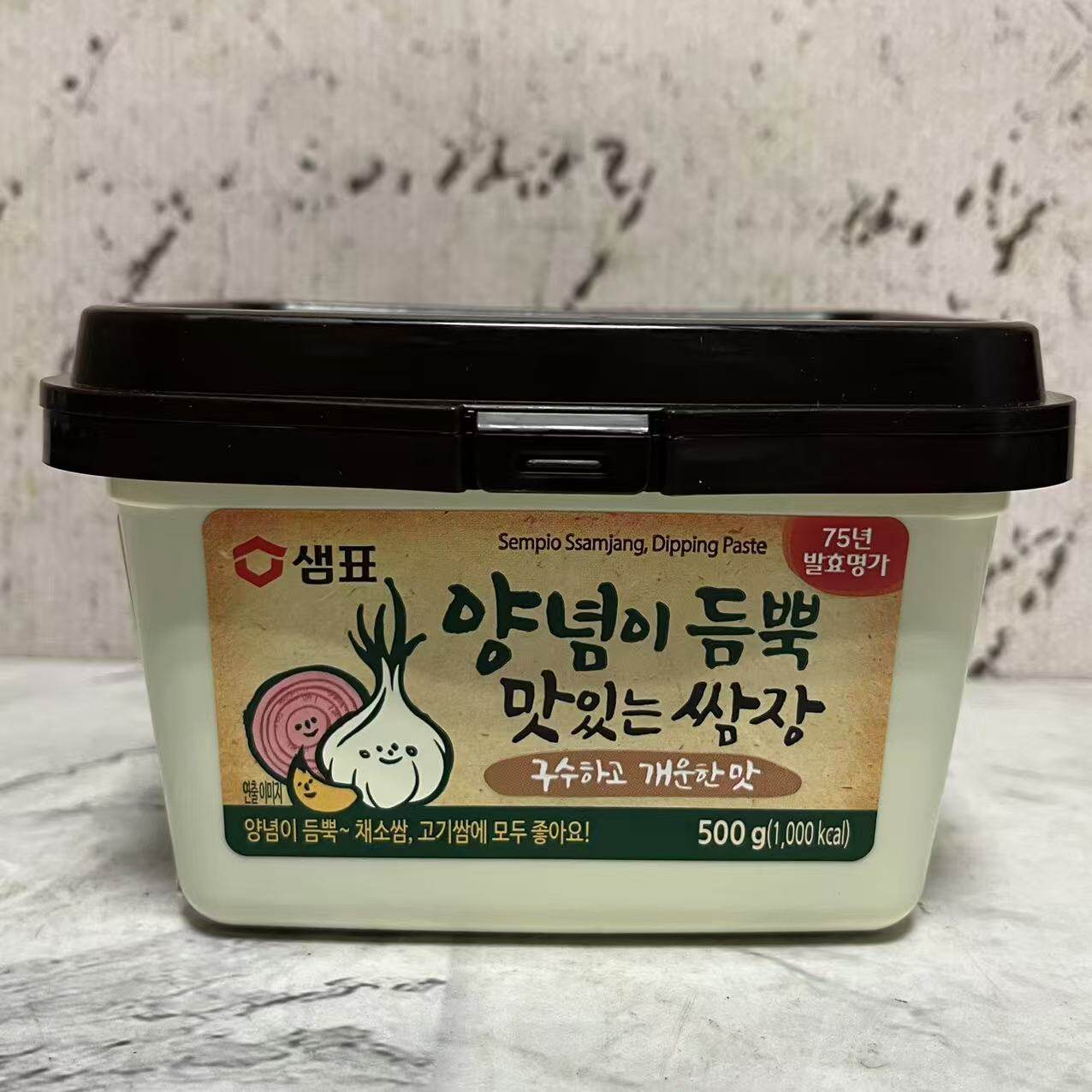 临期特卖 韩国进口膳府传统烤肉蘸酱500g复合调味酱 烧烤烤肉蘸酱