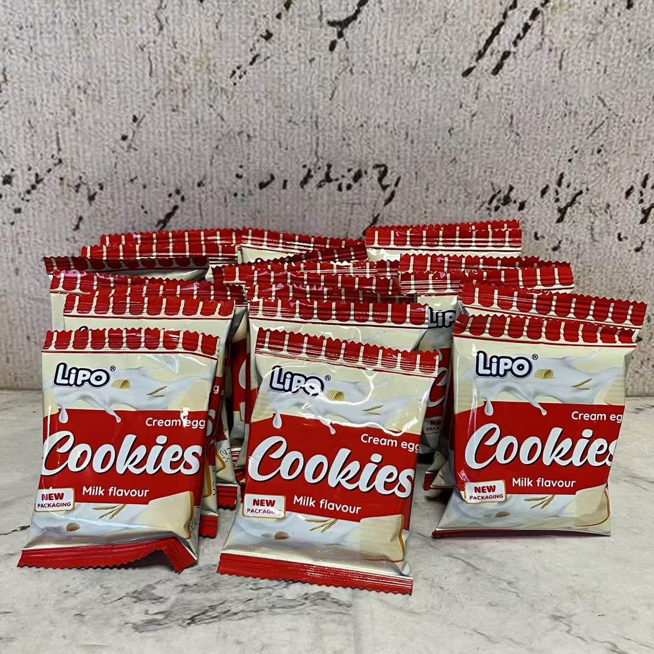 临期裸价特卖 越南进口LIPO原味面包干约500g袋装 下午茶点心零食