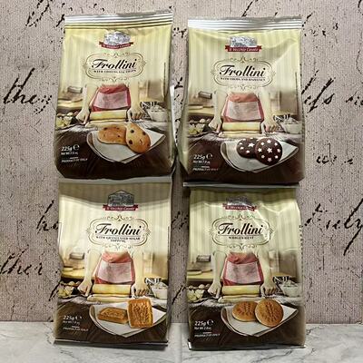 特价 意大利进口维趣多可可榛子巧克力碎全麦棉花装饰饼干225g