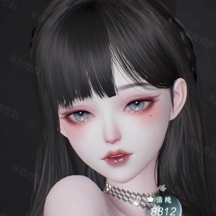 以闪亮之名成女捏脸数据摇曳 以闪亮之名国服台服新马服 通用脸型