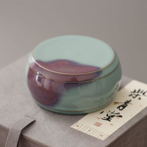北宋五大名窑天蓝釉精品盖置