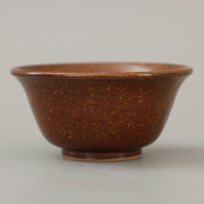 新美学茶道茶具粗陶若深杯