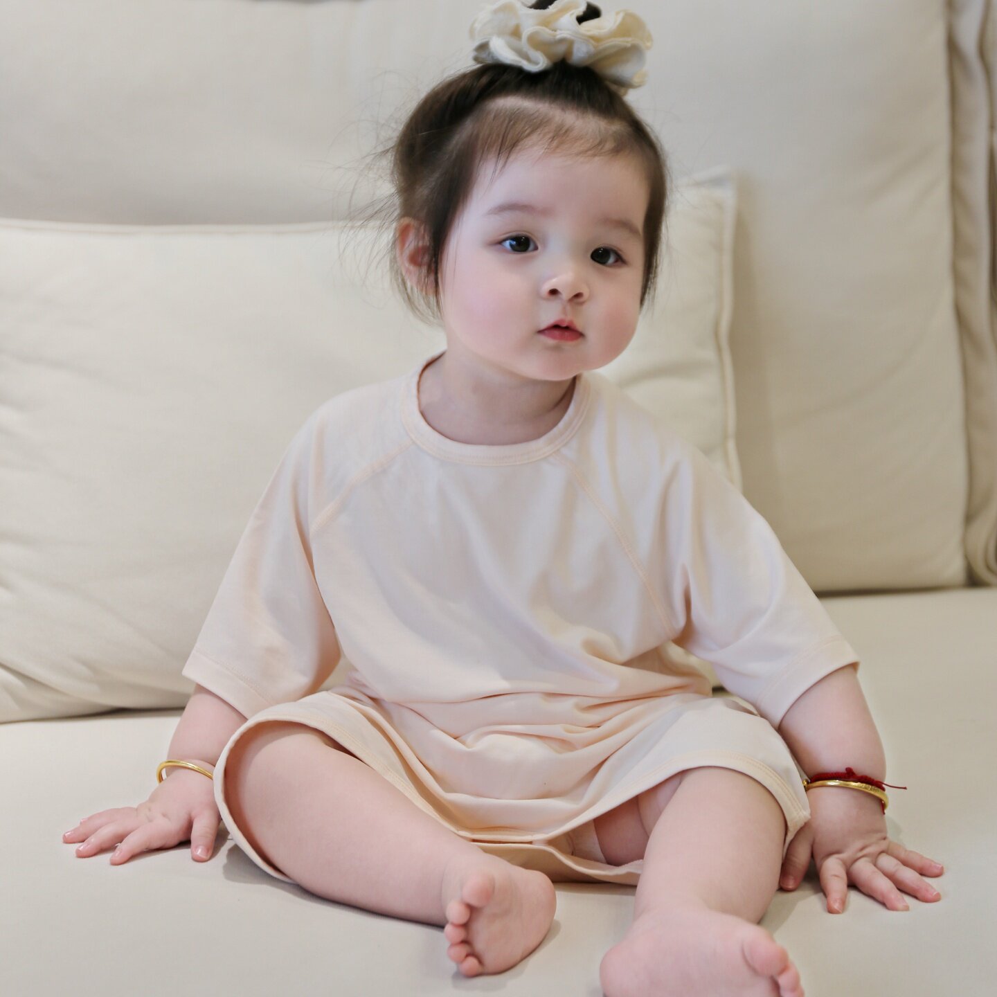 宝宝睡衣夏季薄款睡袋婴儿连体衣护肚儿童睡衣女童睡裙防踢被神器