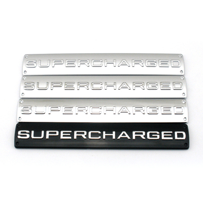 路虎揽胜supercharged增压车标牌