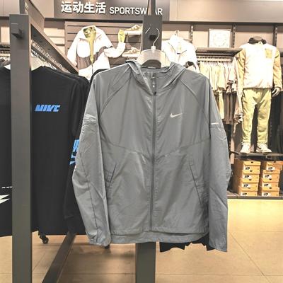 正品男子梭织透气运动休闲外套