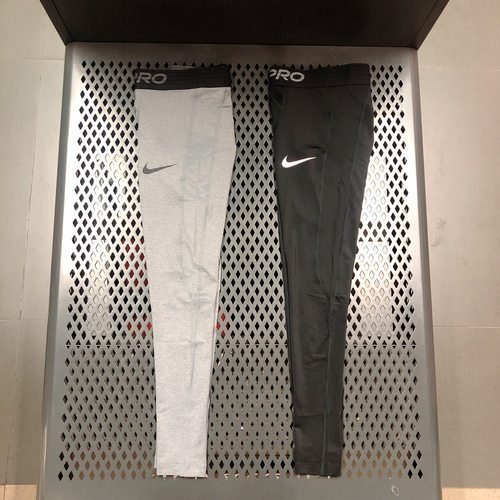 Nike PRO 男子健身跑步训练弹力速干篮球运动紧身长裤 BV5642-085