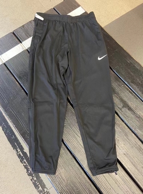 Nike/耐克 男子薄绒跑步运动训练速干透气收口九分裤 DD6216