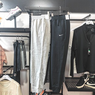 正品Nike耐克 春秋男子透气纯棉针织收腿休闲运动长裤 528717-010
