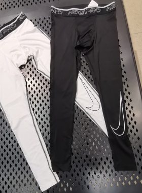 耐克NIKE男子Pro训练跑步运动训练篮球健身弹力紧身长裤DD1914