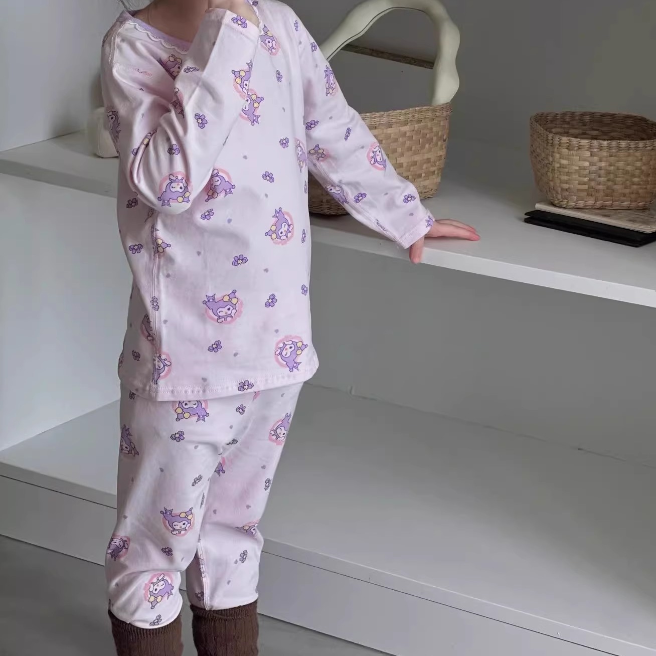 库洛米儿童无骨内衣套装