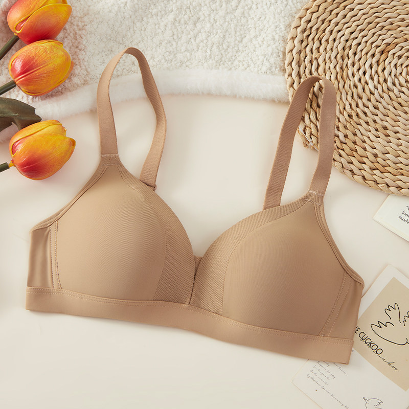 lksf法式内衣女无钢圈少女薄款聚拢小胸不空杯学生文胸罩无痕透气,女士内衣/男士内衣/家居服,文胸,淘宝优惠券,粉丝福利购,淘宝优惠卷