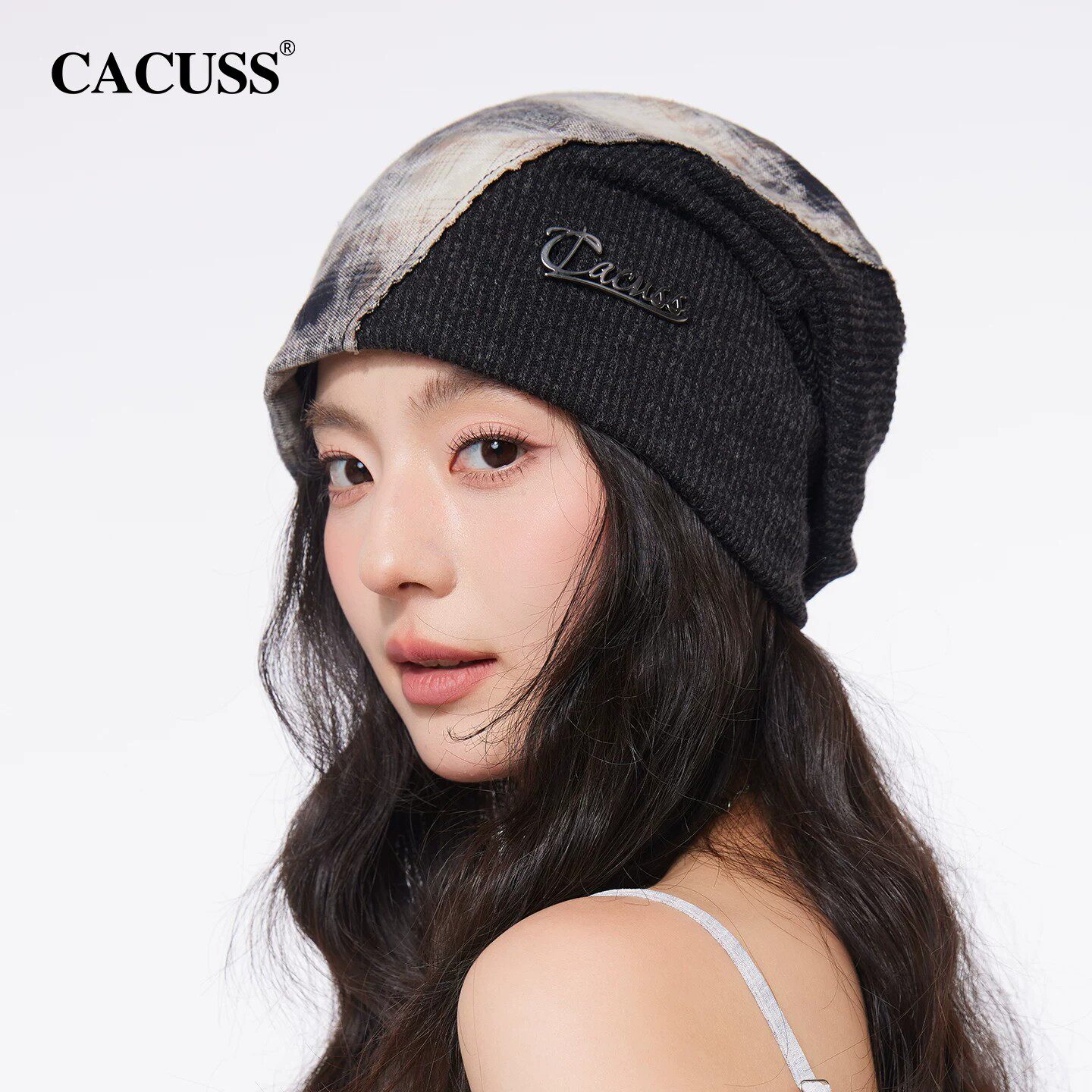 cacuss时尚套头冷帽女