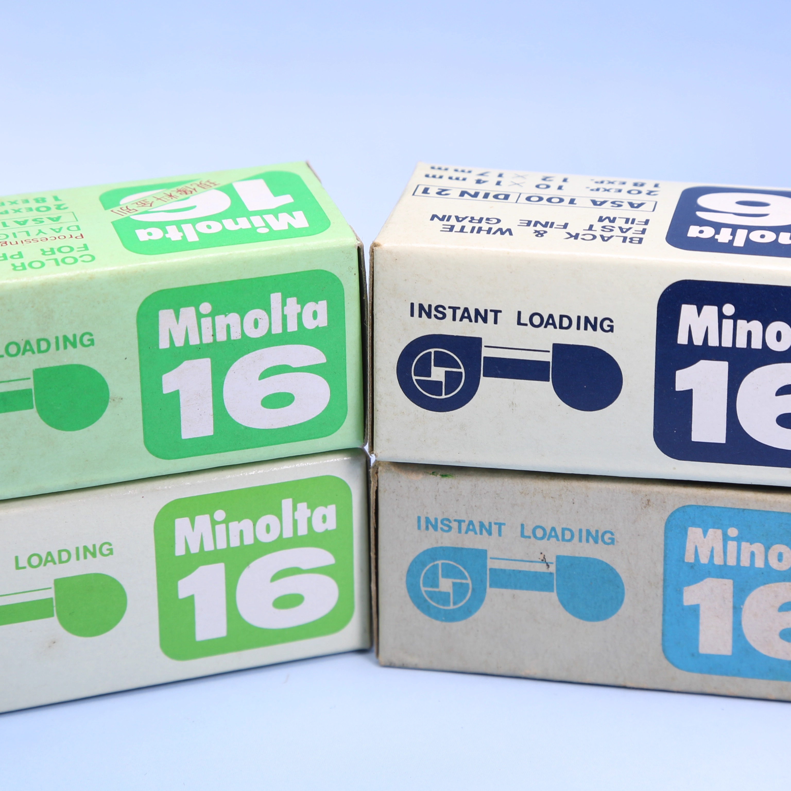 美能达Minolta16胶卷 16mm彩色胶卷胶片 过期绝版收藏GZZ