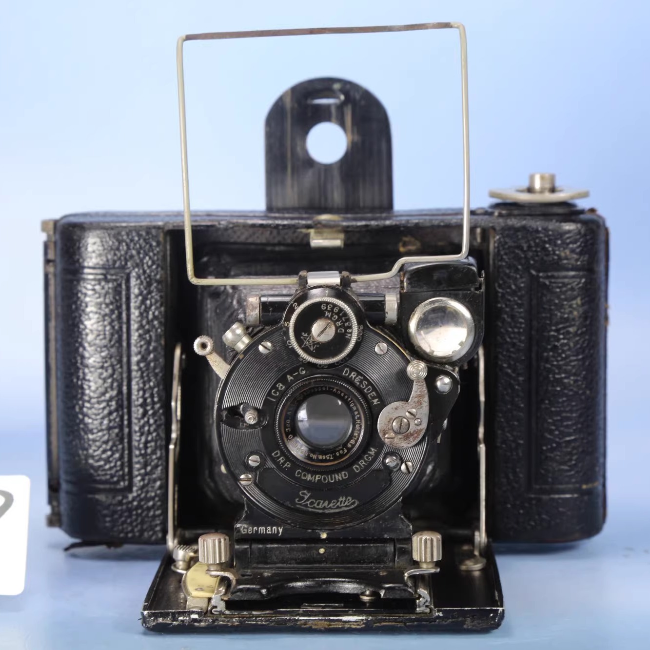 德国蔡司Zeiss ICA Icarette迷你折叠皮腔胶卷胶片相机收藏复古W6