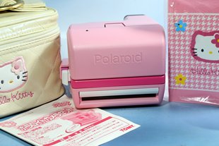 Hellokitty一次成像拍立得宝丽来相机 相纸复古收藏道具GZ3 限量版