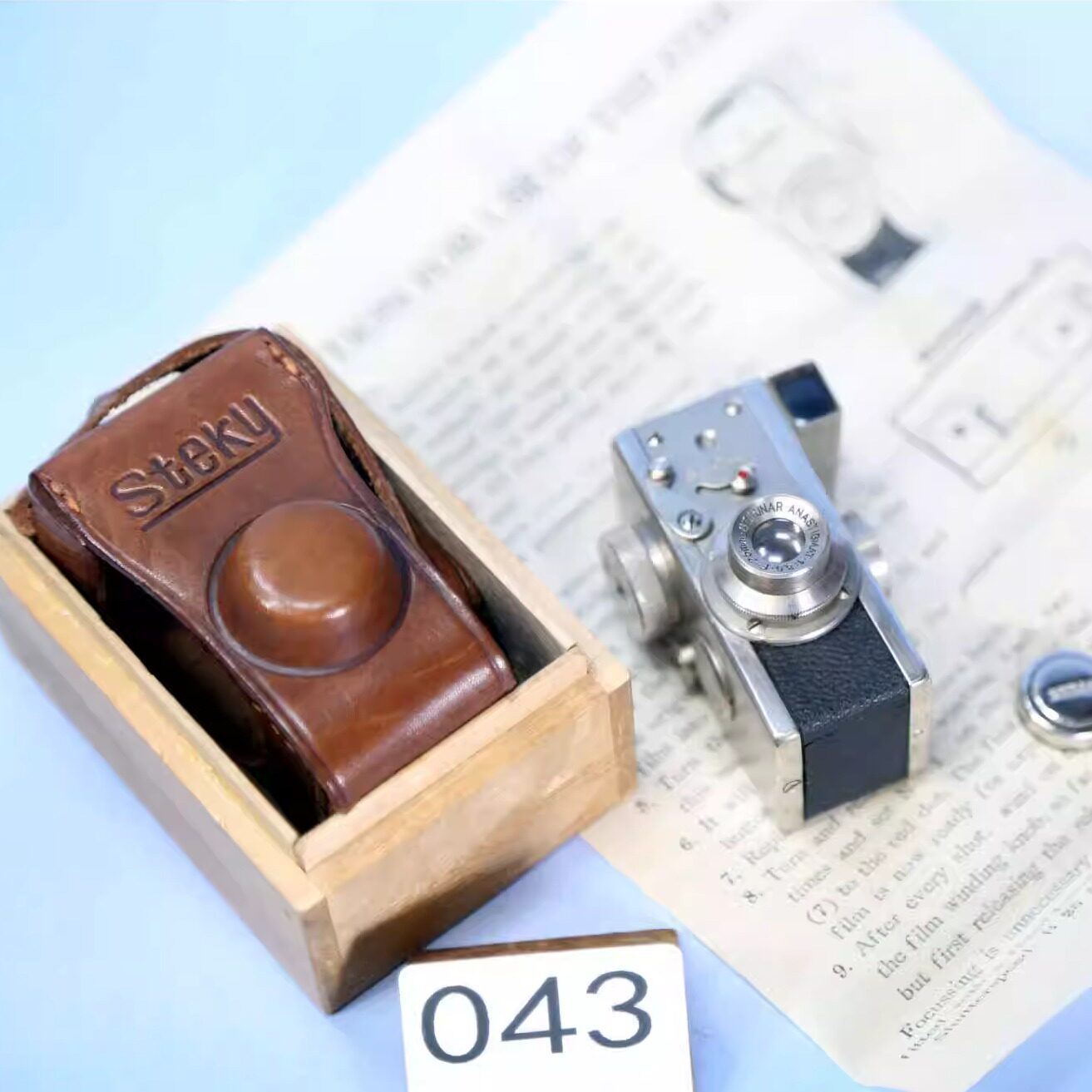 日本Steky相机 16mm胶卷胶片微型迷你袖珍老照相机复古收藏怀旧W1