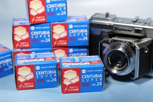 centuria 柯尼卡Super 100彩色胶卷135胶卷相机 Konica胶卷过期卷